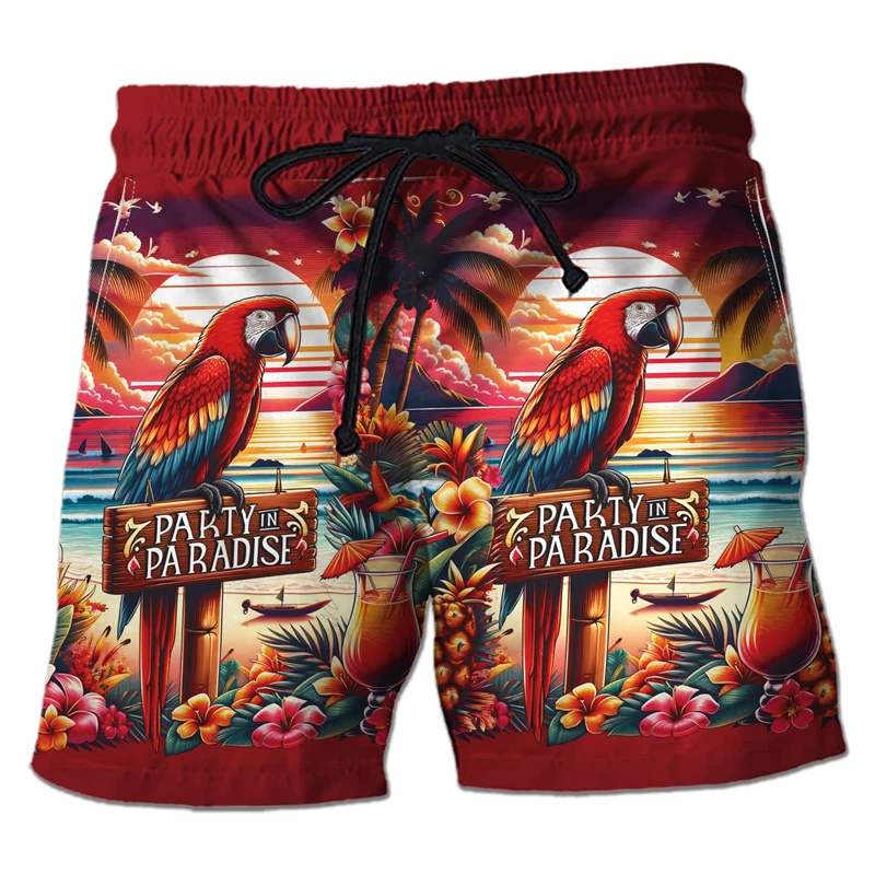 Trunks Board Surf - Pantalones cortos con estampado 3D de