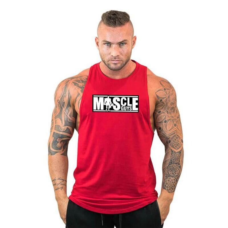 Tank Top Muscle - Camisa de ejercicio muscular sin mangas