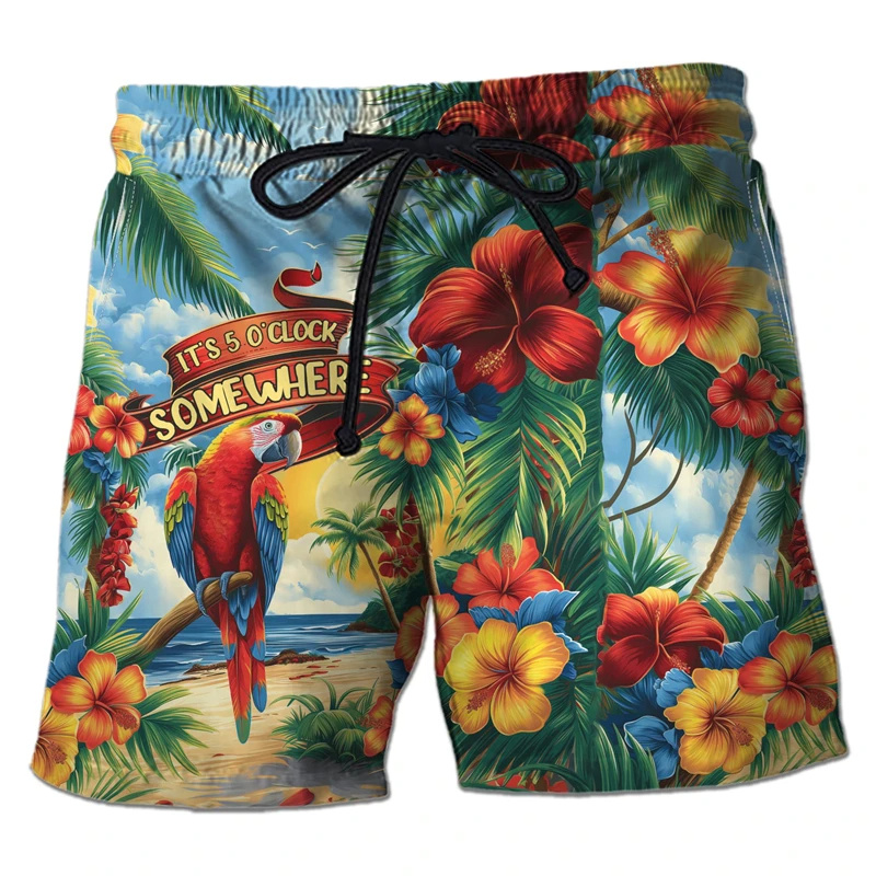 Pantalones cortos con estampad - Trunks Board Surf reseña y precio