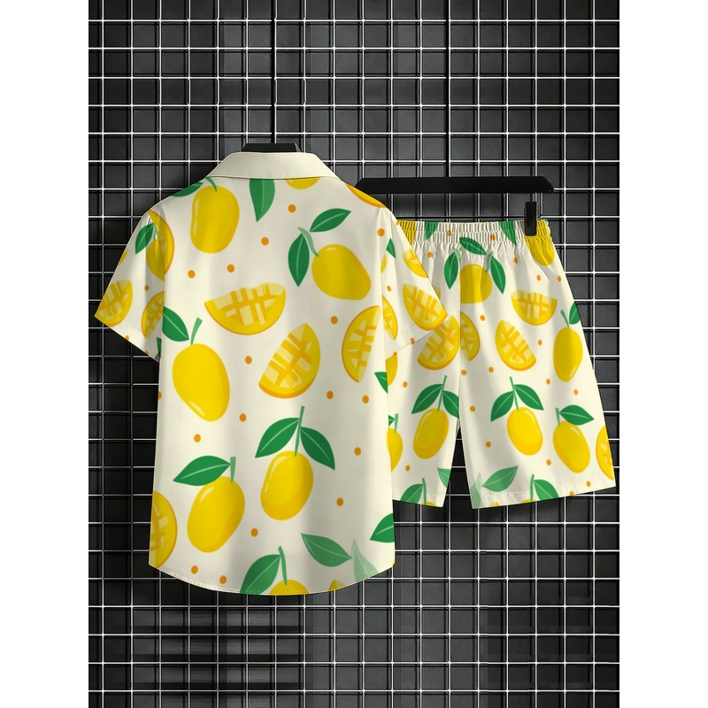 Conjunto de Camisa y Pantalone - Short Linen Drawstring reseña y precio