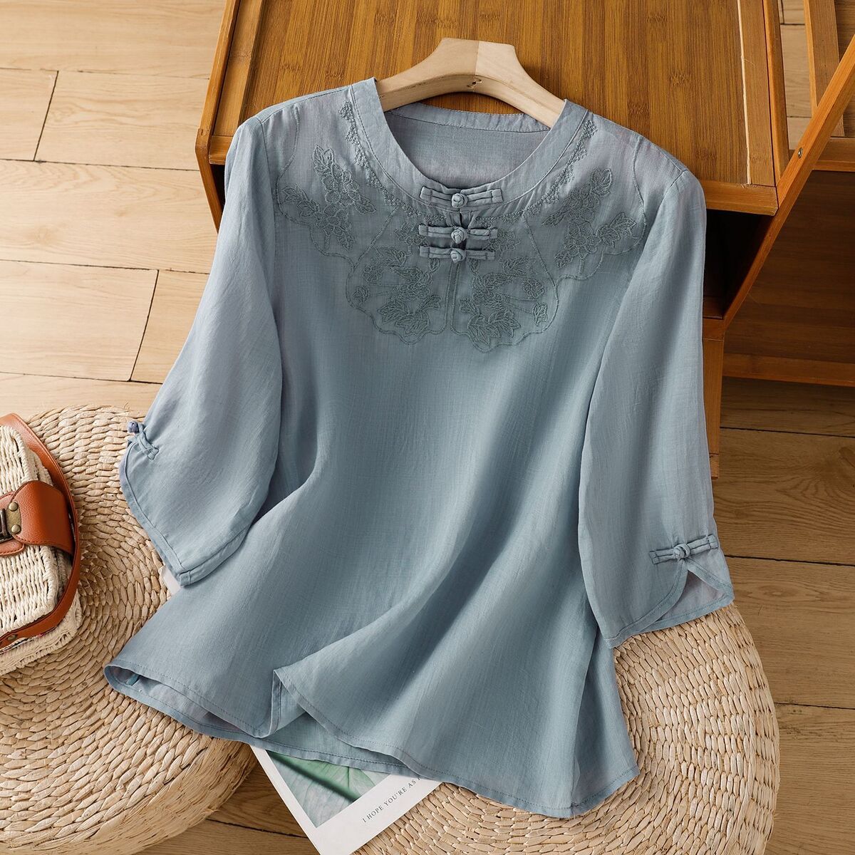 Camisa sin mangas de lino y al - Shirt Camp Collar reseña y precio